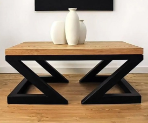 Table métallique