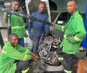 Atelier de réparation automobile