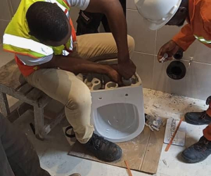 Installation sanitaire professionnel